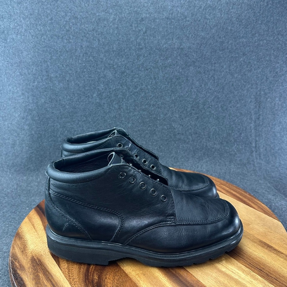 Dr Martens DM's 9259 Made In England Mens Boots Moc Toe Leather Size US 9